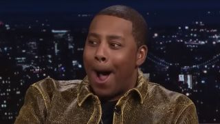 Kenan Thompson making Dexter's face from Good Burger