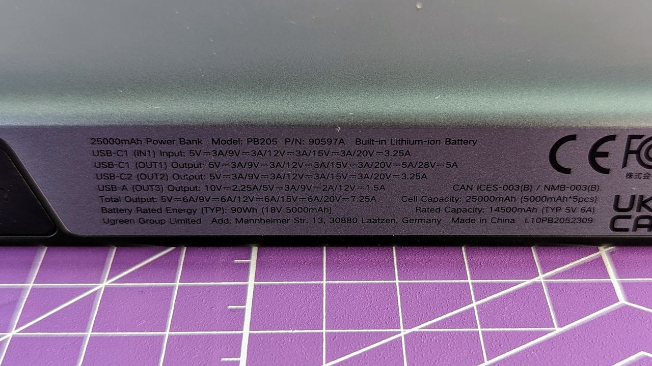 Ugreen 145W PB205 25K power bank