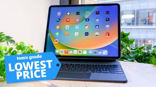 iPad Pro 2022 with a Tom's Guide deal tag