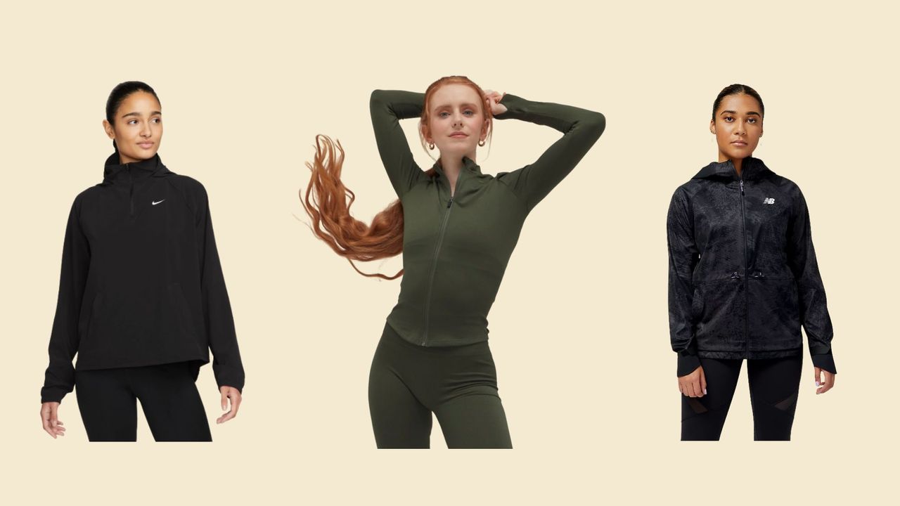 three of the best running jackets