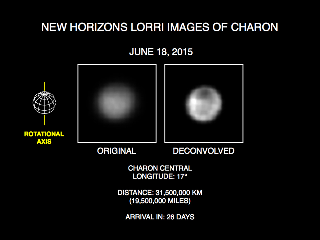 Pluto Moon Charon&#039;s &#039;Dark Pole&#039;