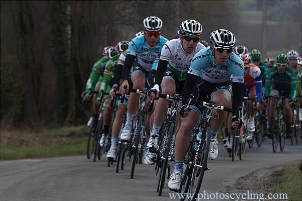 Omega Pharma-Quickstep rides set temp in the peloton.
