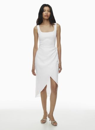 Wilfred, New Saturn Linen Midi Dress