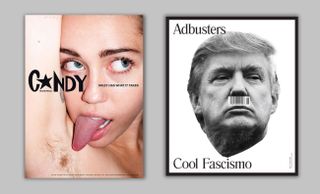 magazine cover: Candy and Adbusters