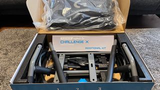 Playseat Challenge X in its packaging box