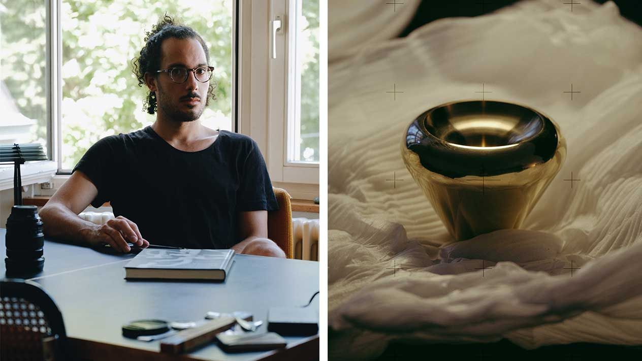 Raphael Kadid and his Apollo lamp design