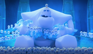 Marshmallow and mini snowmen in Frozen 2 after credits