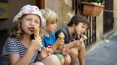 Children on holiday