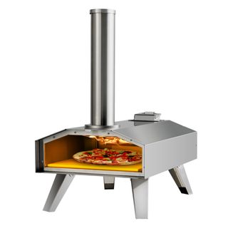 Costway Stainless Steel Freestanding Wood Burning Pizza Oven