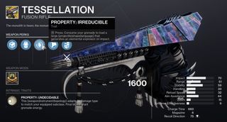 Tesselation exotic fusion rifle