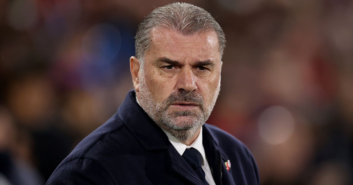 Tottenham Hotspur manager Ange Postecoglou looks on prior to the Premier League match between Crystal Palace and Tottenham Hotspur at Selhurst Park on October 27, 2023 in London, England.