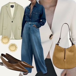 A chic selection of Zara March 2025 new in fashion items