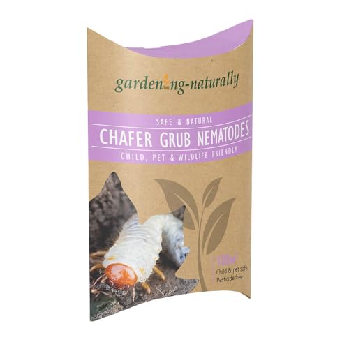 Chafer Grub Nematodes Natural Organic Pest Control Treats Chafer Grub Killer, Nematodes for Chafer Grubs 100sqm