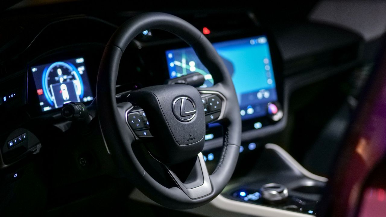 2024 Lexus RZ 450e Premium test drive.