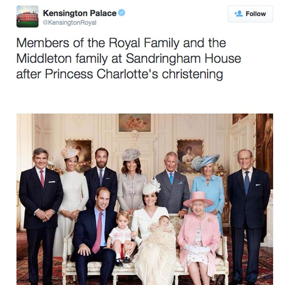 Princess Charlotte&#039;s Christening