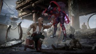 New characters and old face off in MK11