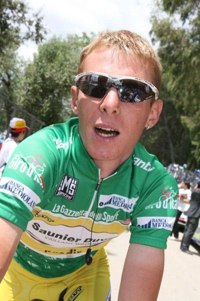 Riccardo Ricc&ograve; (Saunier Duval-Prodir) in the green climber's jersey