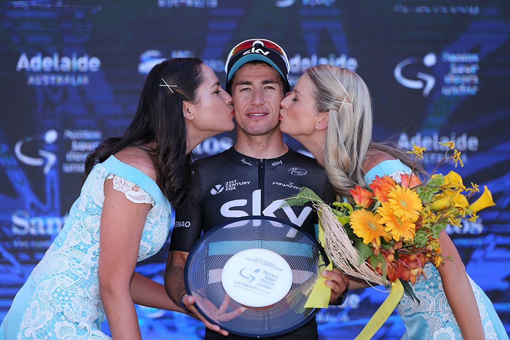 Sergio Henao was third on GC