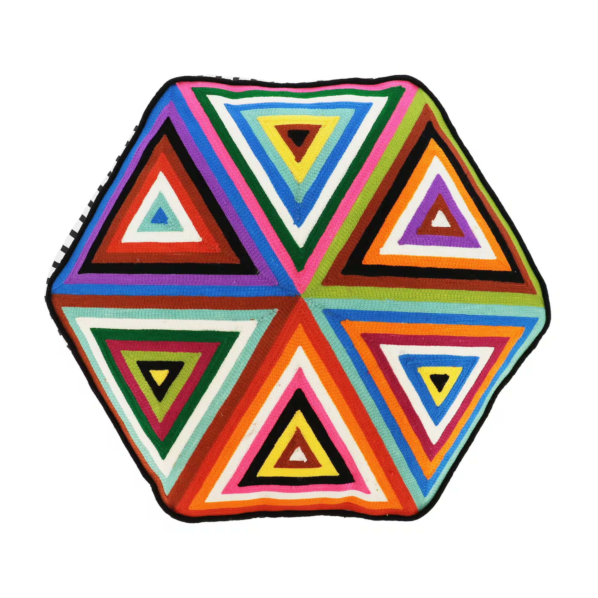 a decorative throw pillow