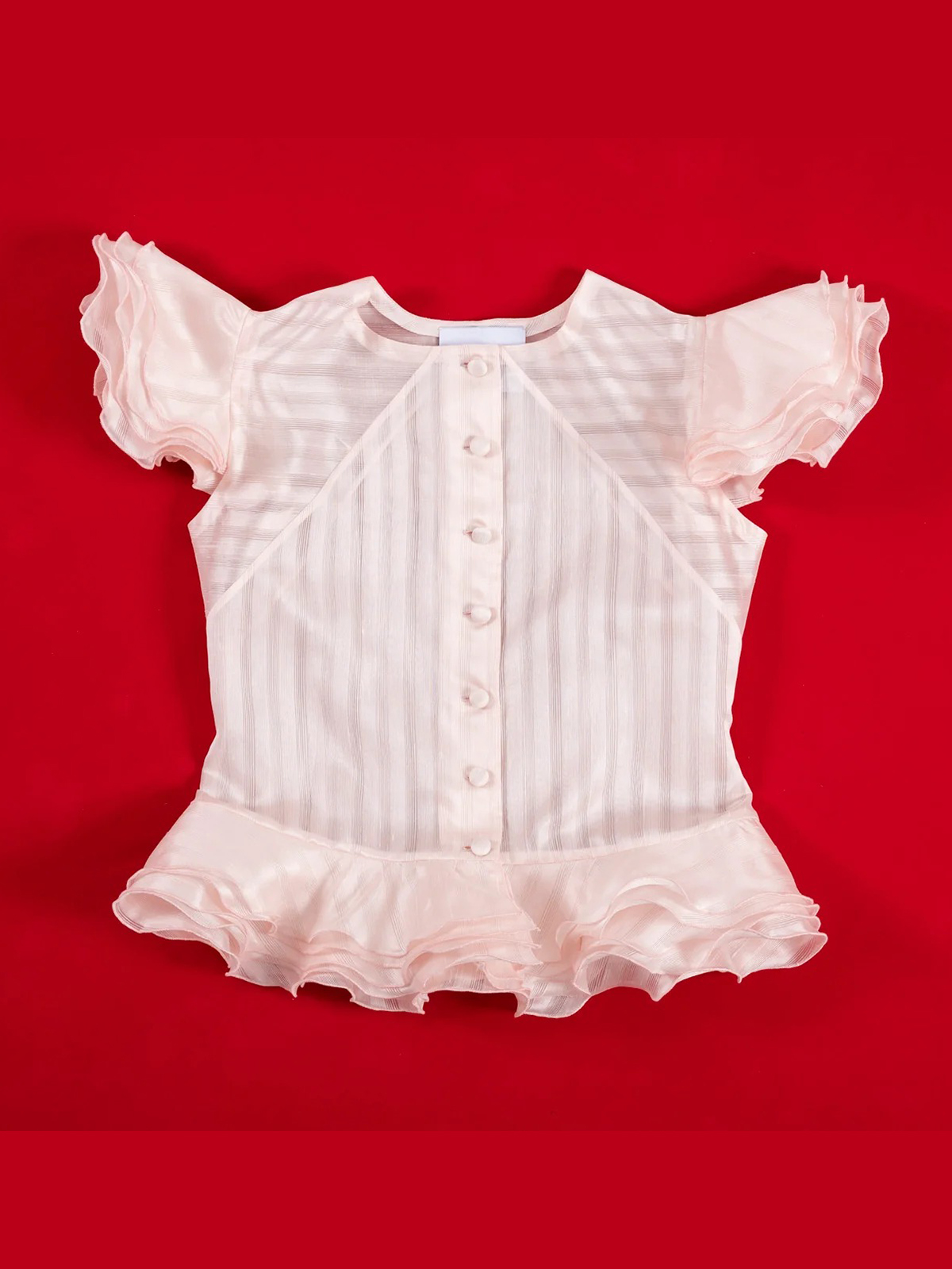 Marena Top - Pink - Pink / Xs - Made to Order