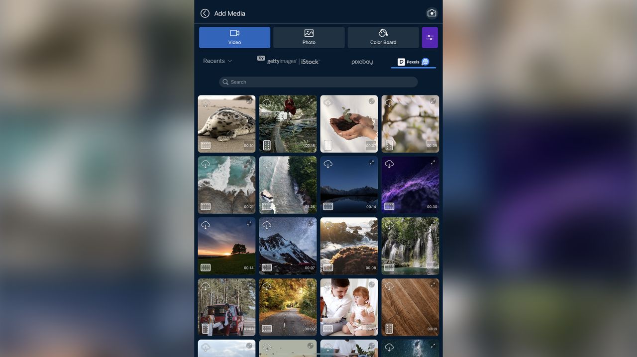 CyberLink PowerDirector on iOS during our video editing app review