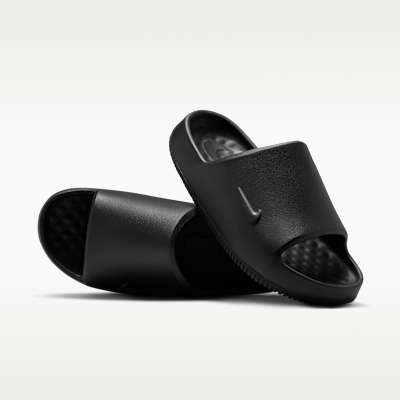 Nike Calm 2.0 Women's Slides - Black/black/black - Size 5