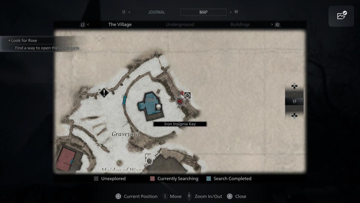 Goat Of Warding 14 Church Map