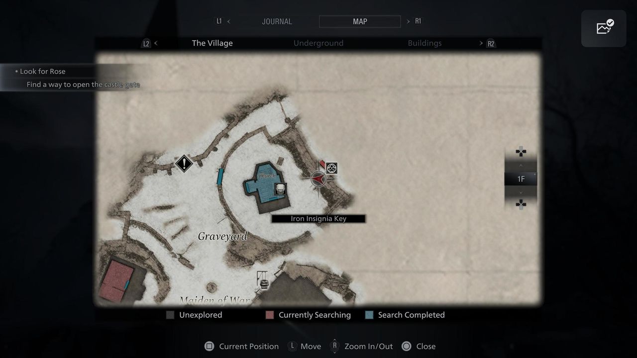 Goat Of Warding 14 Church Map
