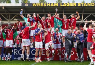 Wrexham earned their third consecutive promotion last season and will play Championship football in 2025/26