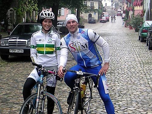 Niki and team manager Marc Hanisch
