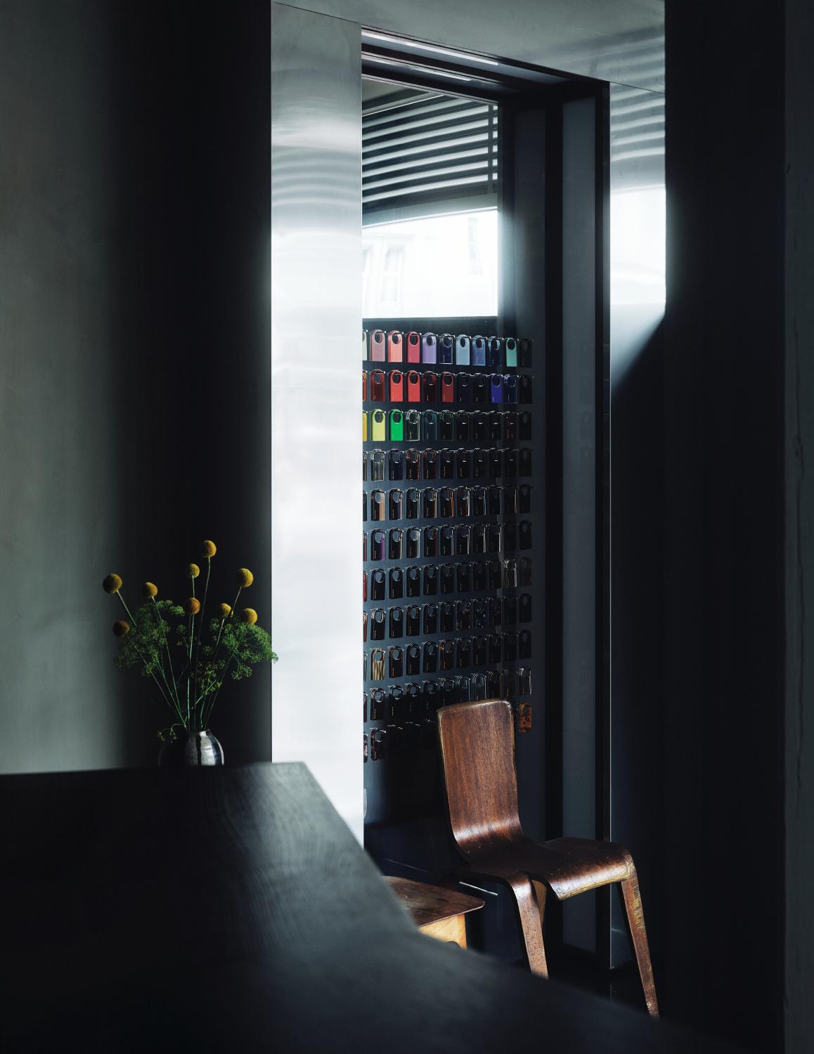 contemporary optician store