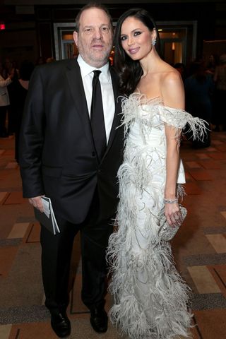 Harvey Weinstein And Georgina Chapman At The Oscars 2014