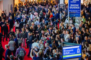 ISE 2020 crowd