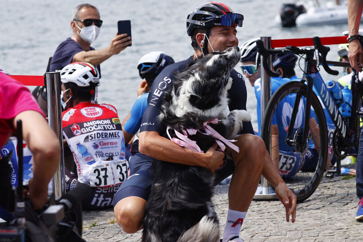 Giro d'Italia 2021 - 104th Edition - 20th stage Verbania - Valle Spluga - Alpe Motta 164 km - 29/05/2021 - Filippo Ganna (ITA - Ineos Grenadiers) - photo Luca Bettini/BettiniPhoto&Acirc;&copy;2021