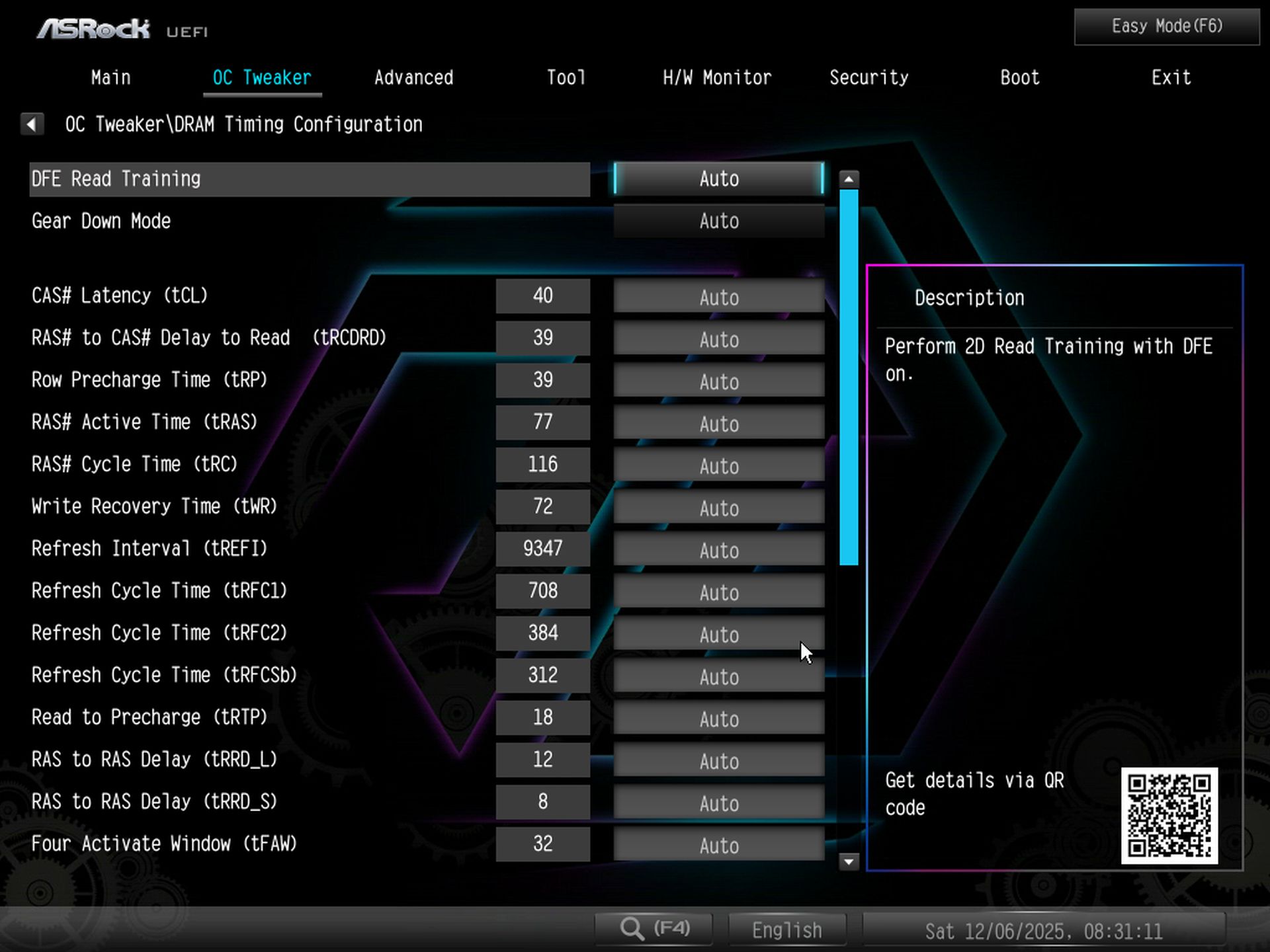 ASRock X870 Taichi Creator - BIOS