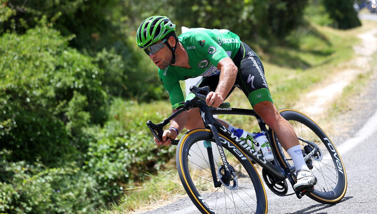 Mark Cavendish on stage 11 of the Tour de France 2021