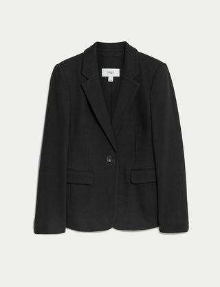 M&S Collection, Jersey Slim Single Breasted Blazer
