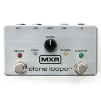 MXR Clone LooperTrue/Buffered Bypass | 2 foot switches | 24-bit MXR Clone LooperTrue/Buffered Bypass | 2 foot switches | 24-bit