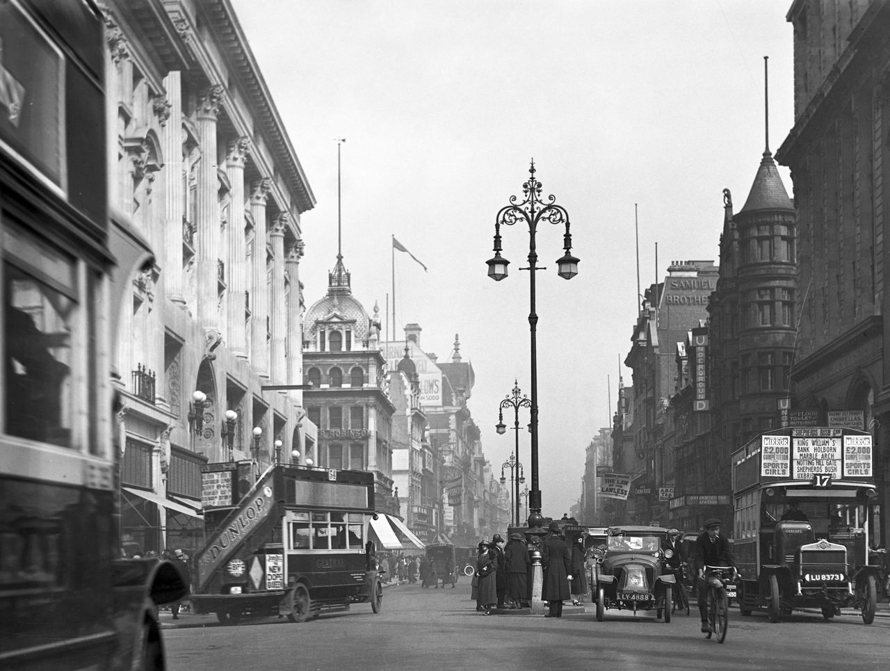 A view of Oxford Street