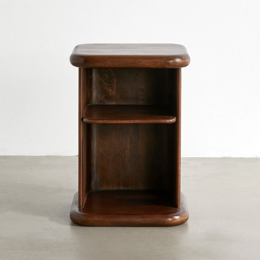 Emmett Wood Storage Nightstand