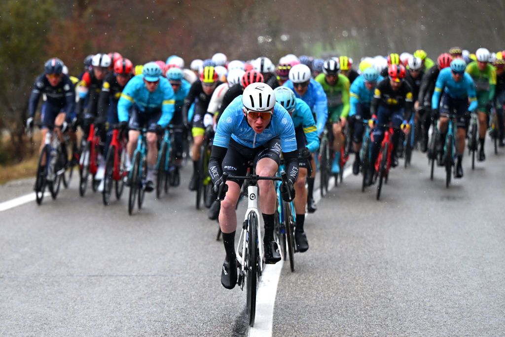 Alexander Konijn (Nice Metropole Cote d&rsquo;Azur) attacks early on stage 2