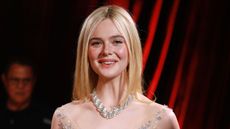 elle fanning at the 2026 golden globes