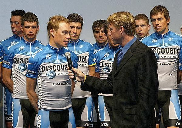 Tom Danielson at the Discovery team presentation