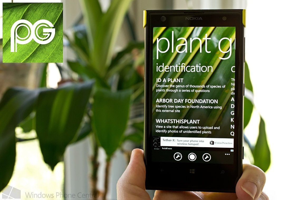 Plant Guide for Windows Phone 8, an easy reference app for identifying