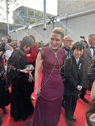 Cate Blanchett at the 2024 EE BAFTA Film Awards