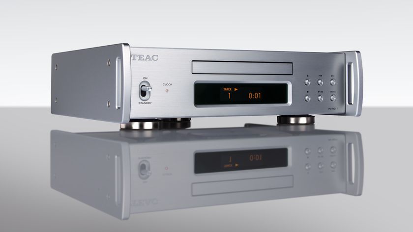 TEAC PD-507T CD transport in silver