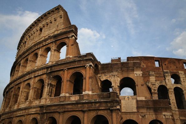 The Colosseum.