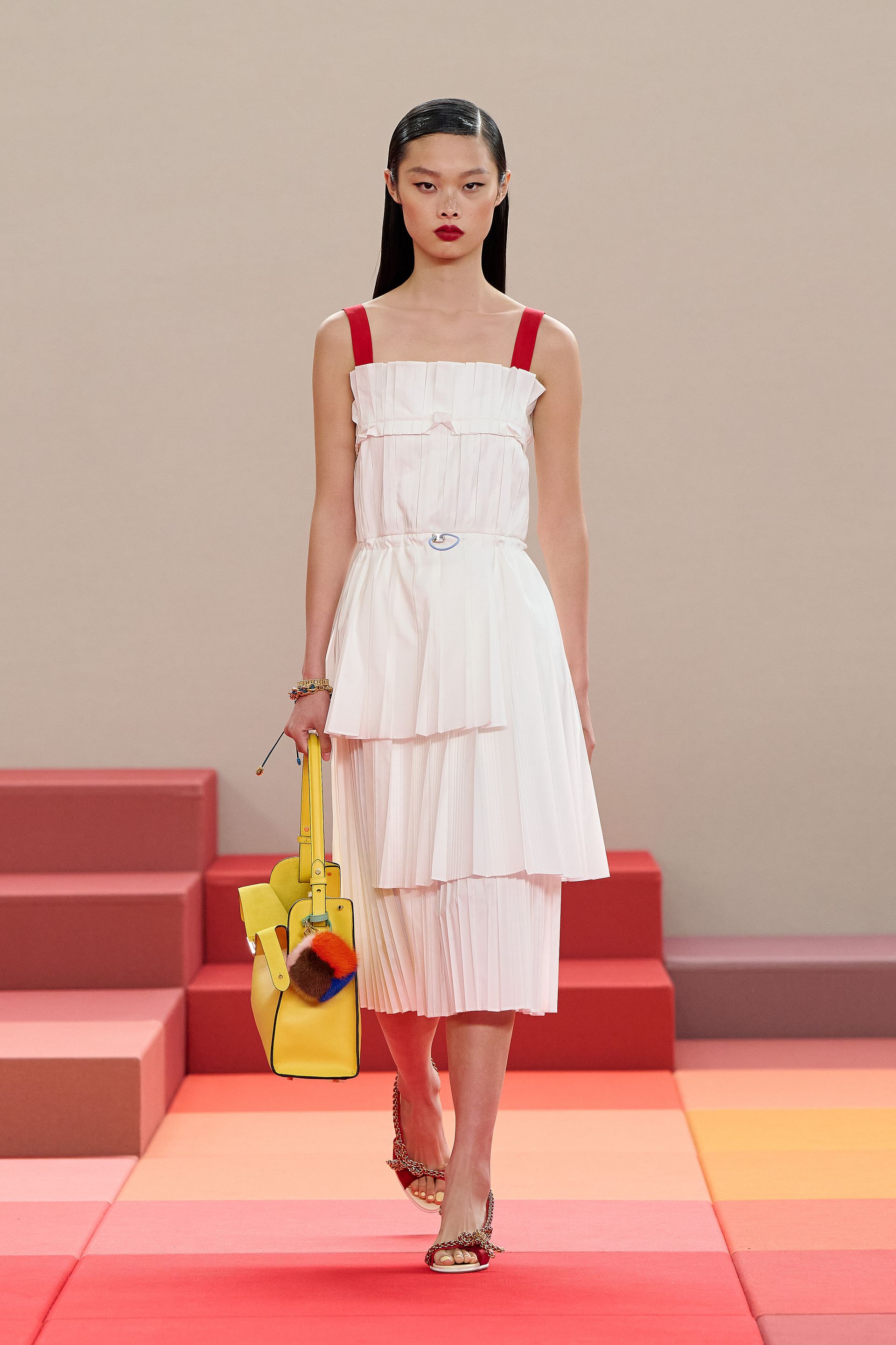 Model on the Fendi spring/summer 2026 runway.