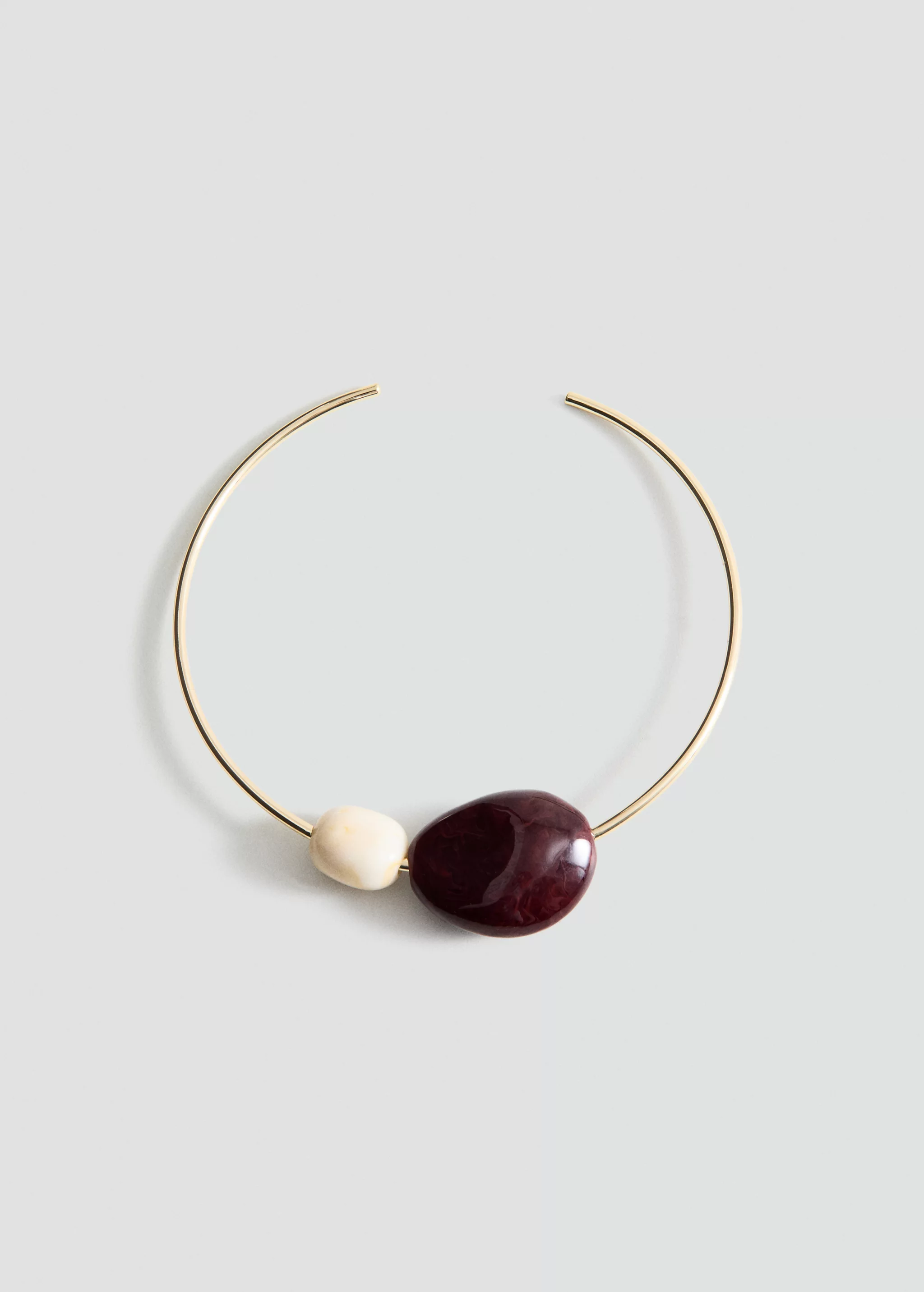 Rigid Beaded Choker - Women | Mango Usa