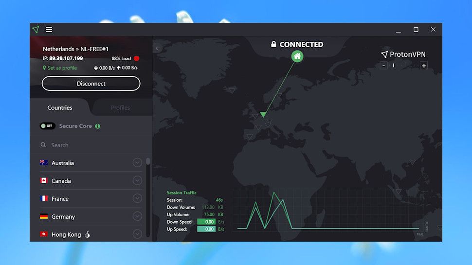 How to install and run a free vpn connection